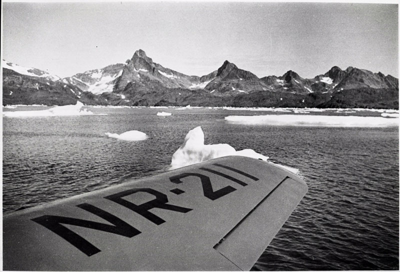 Photo at Greenland by Ann Morrow Lindbergh Pan Am