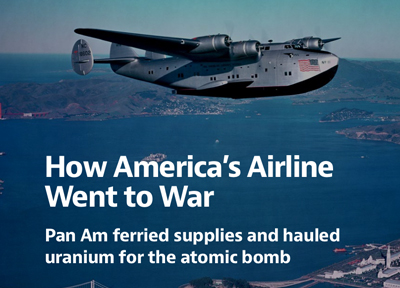 How Americas Airline Went to War, Pan Am Boeing 314 flying boat