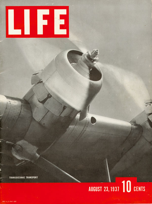 1937 Pan Am Martin M 130 Life Magazine Cover