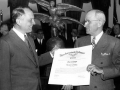 Juan Trippe meets President Harry Truman 