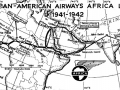 Pan American Airways Africa, Ltd, map, 1941-42