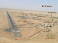 Graphic of El Fasher airfield