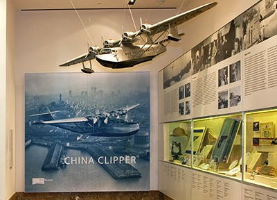 Pan Am China Clipper Exhibit, San Francisco Airport Commission Aviation Library & Museum