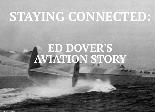 "Staying Connected" Ed Dovers Story in film. Segment from Pan Am FilmFest Fall 2023