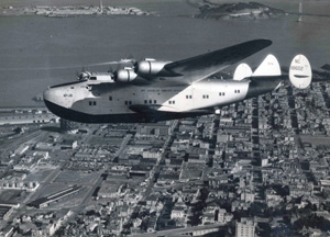 2 Pan Am California Clipper over San Francisco 1939 blogpic