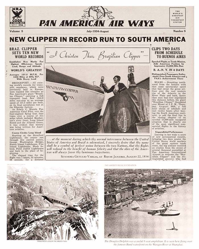 August 1934 Brazilian Clipper DC 2 Douglas Dolphin rsz