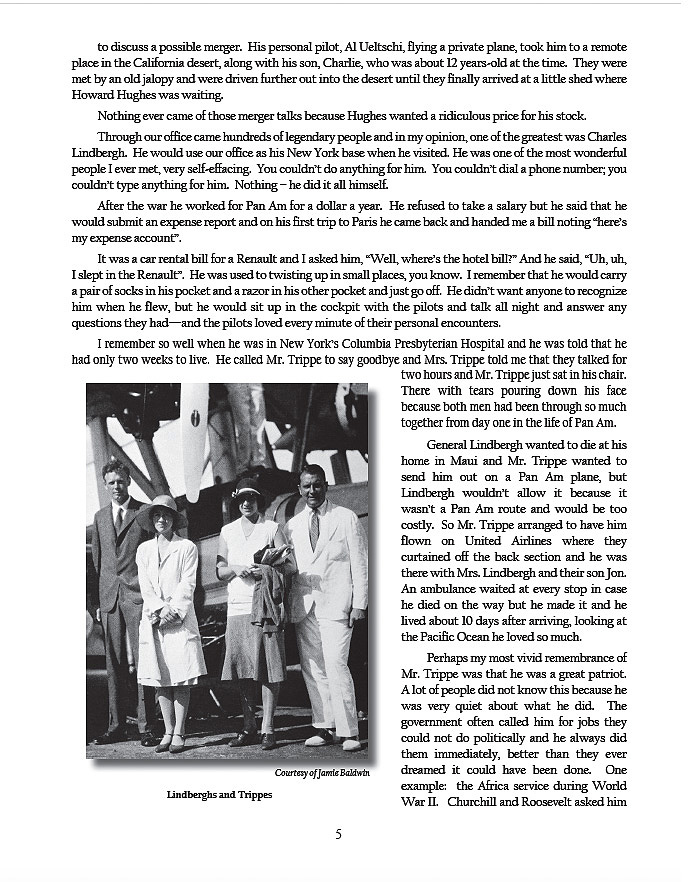Kathleen Clair chapter from Pan American World Airways Aviation History in the Words of its People by James Patrick Baldwin Jeff Kreindler with Leslie Giles 2