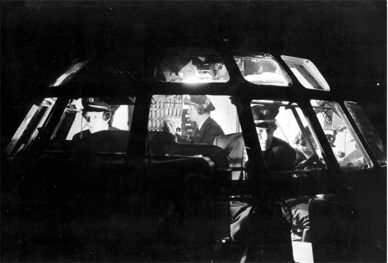 Crew on a Boeing 377 Stratocruiser