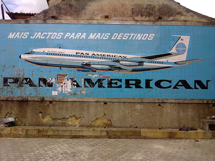 Pan Am tile billboard, Portugal