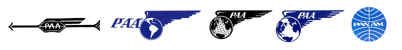 Pan Am logos through history