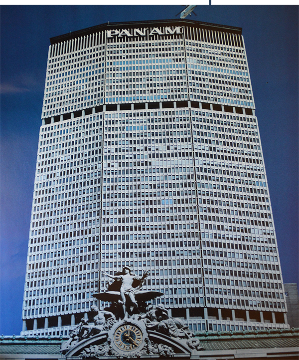 Pan Am Buidling New York City calendar color photo and Grand Central
