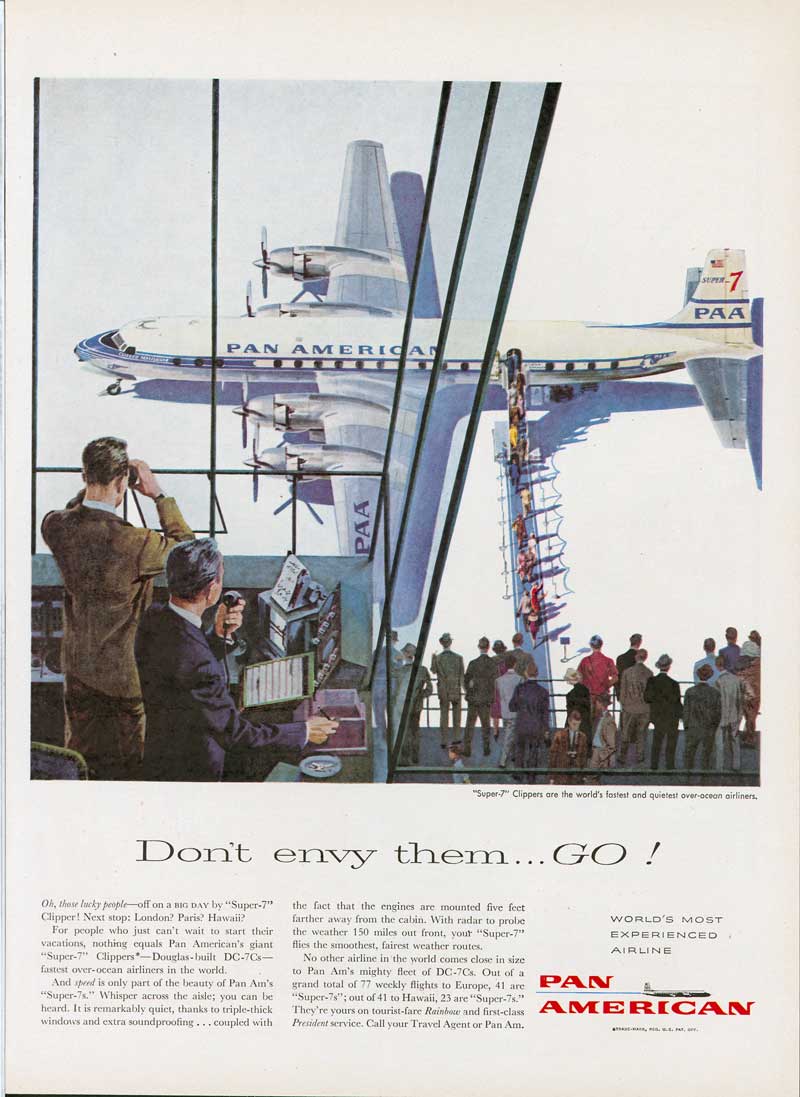 Vintage Travel Brochure 1954 American Express Year 'Round' Pleasure-Packed  Air Tours by Clipper to the West Indies Via Pan American World Airlines