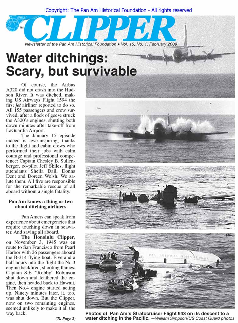 Clipper Feb 2009 Ditching Scary but Survivable by Mort Young editor 1