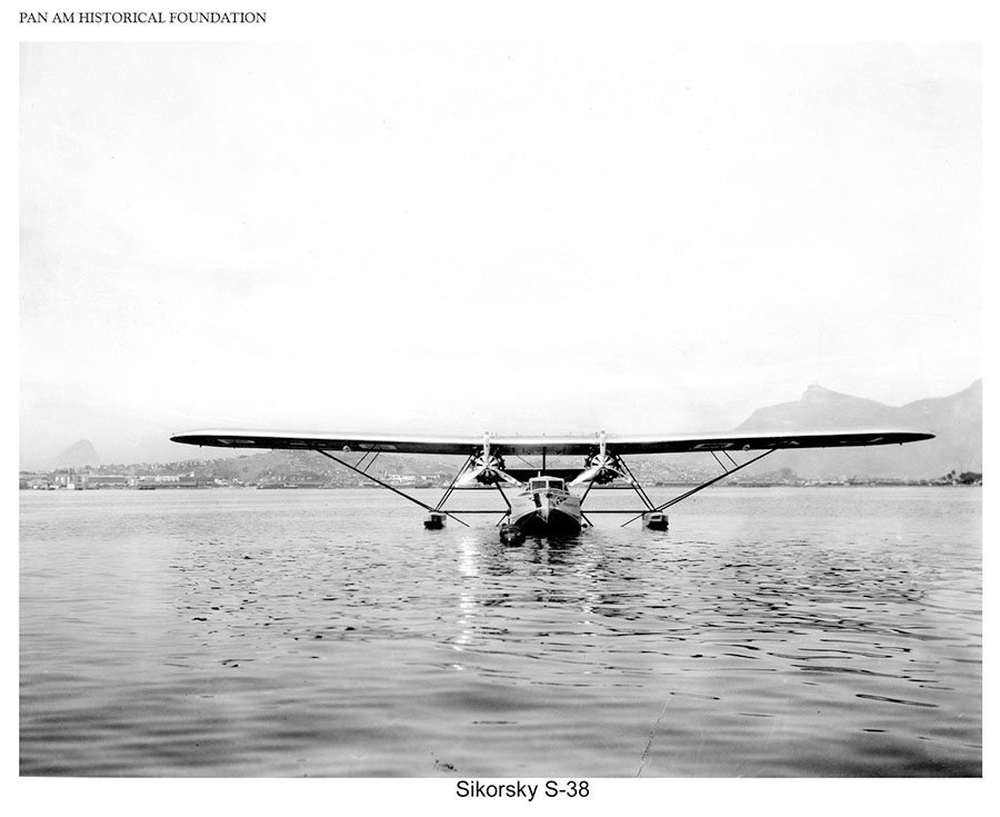 Pan Am Sikorsky s38 in Brazil