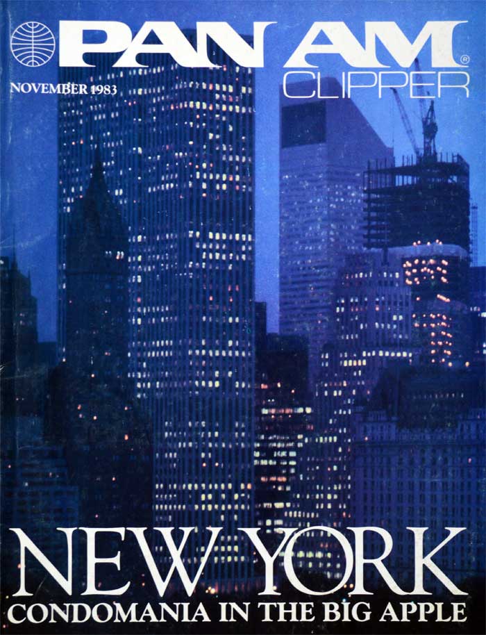 Nov 1983 Pan Am Clipper inflight magazine