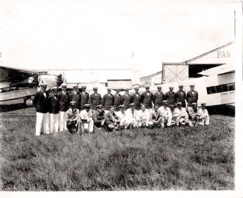 Pan Am employees in Havana about 1930