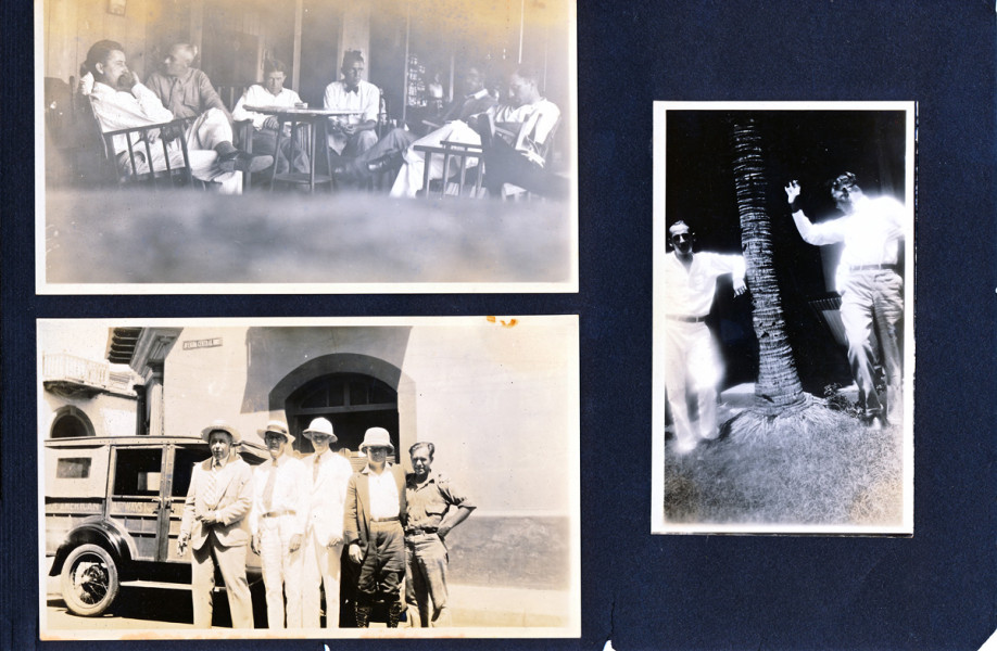 Panama Canal Zone album photographs from the early days of Pan American Airways