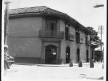 Street scene in the Panama Canal Zone, early years of Pan Am