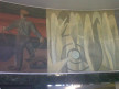 James Brooks mural, Marine Air Terminal (MAT), LaGuardia Airport, mural detail