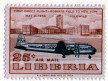 Liberia, Pan Am stamp 25 cents