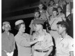 US Soldiers on Pan Am R &amp; R flight, arriving in Honolulu