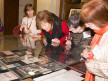 Participants at Cleared to Land Celebration, University of Miami, Pan Am Collection, with exhibits from the Pan Am archives, January 2015. Photo by Robert Genna.