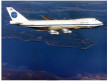 Pan Am, Boeing 747, over water