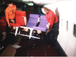 Pan Am employees removing seats and carpet for CRAF modification (NARA photo)