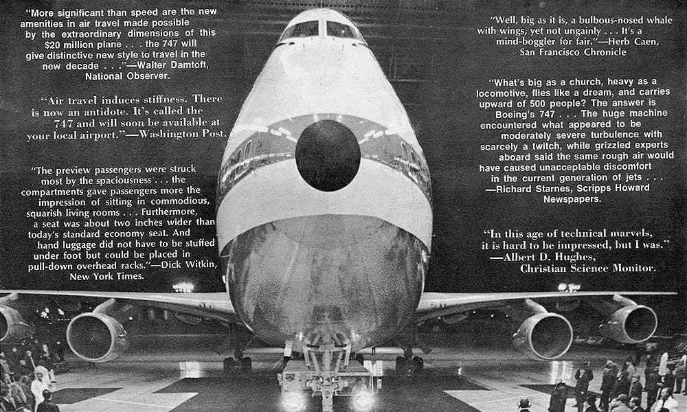 First 747 Delivered December 12, 1969